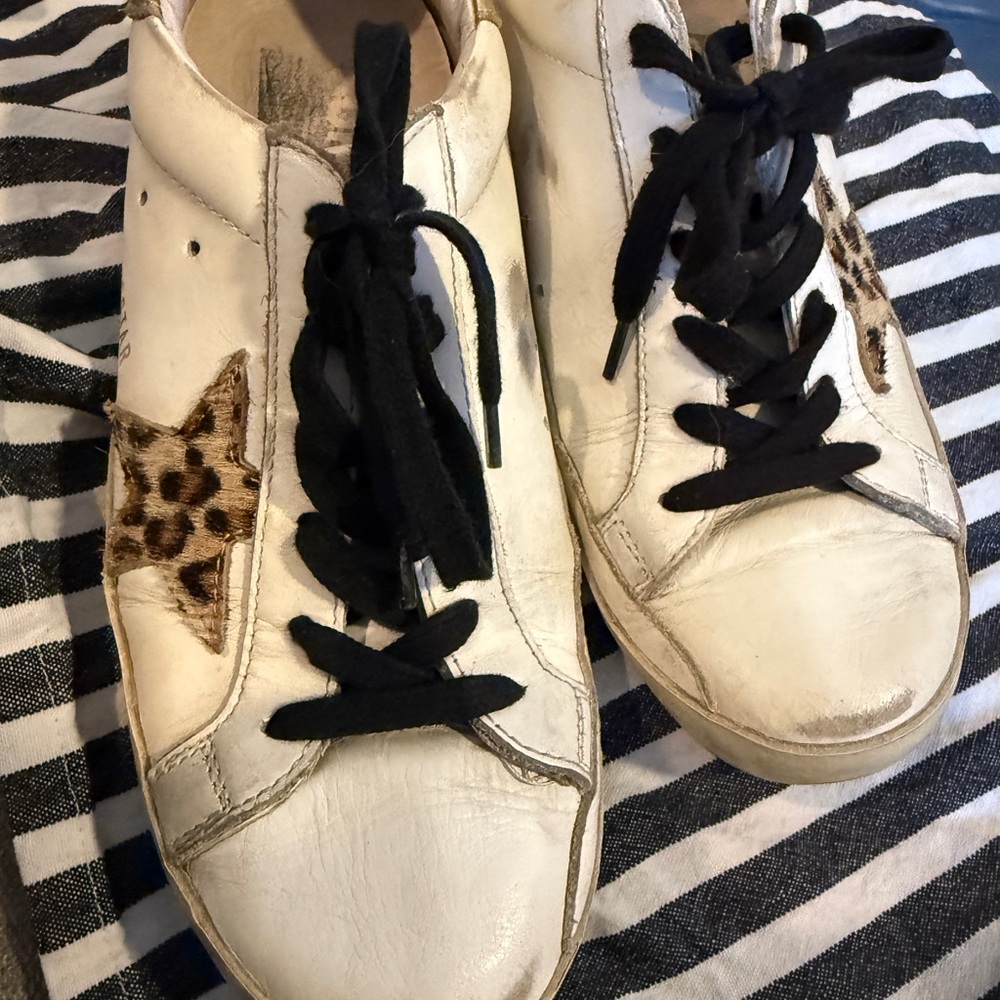 Golden goose leather calf hair - leopard - Picture 7 of 10